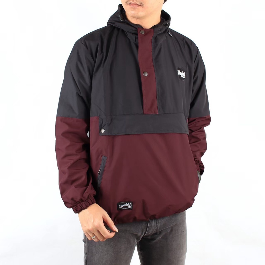 TURUN HARGA ! Jaket Parasut Cagoule Cougle 2D Wangkers Original Waterproof