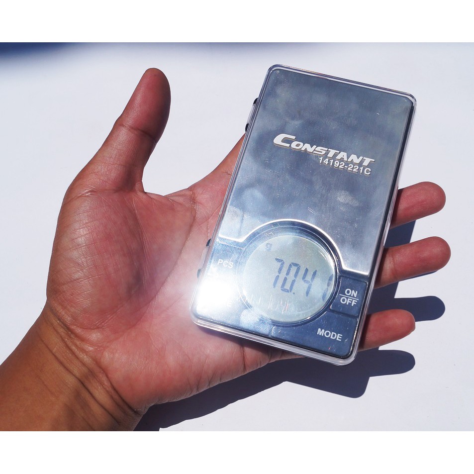 Timbangan Emas 200 gram 14192-221C Constant (Digital pocket scale)