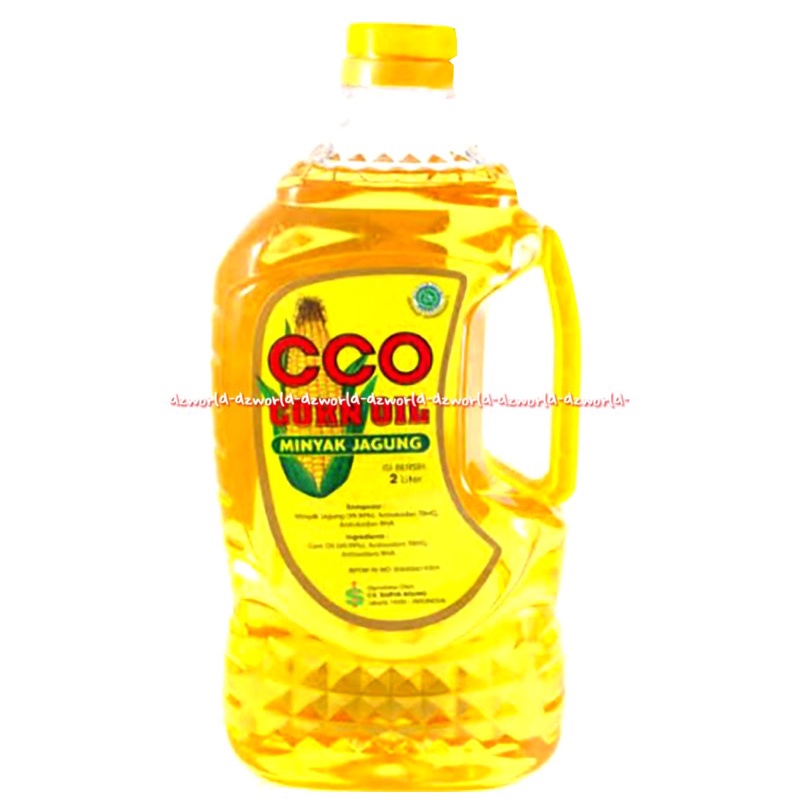 CCO Corn Oil 2L Cooking Oil Minyak Goreng Minyak Jagung C.C.O Corns Oils 2 Litter 2 ltr Crude Corn Oil (CCO)