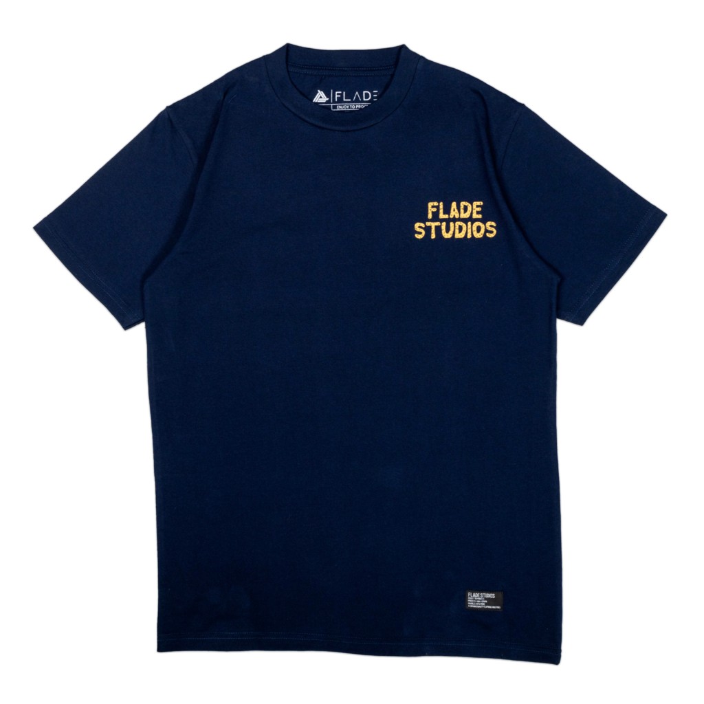 

ID FLADE STUDIOS - FLADE T-SHIRT - TART - KAOS NAVY