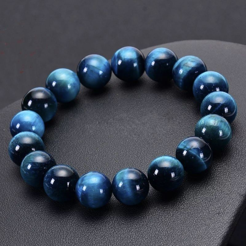 GELANG BATU TIGER EYE BIRU MERAH HIJAU ORIGINAL STONE