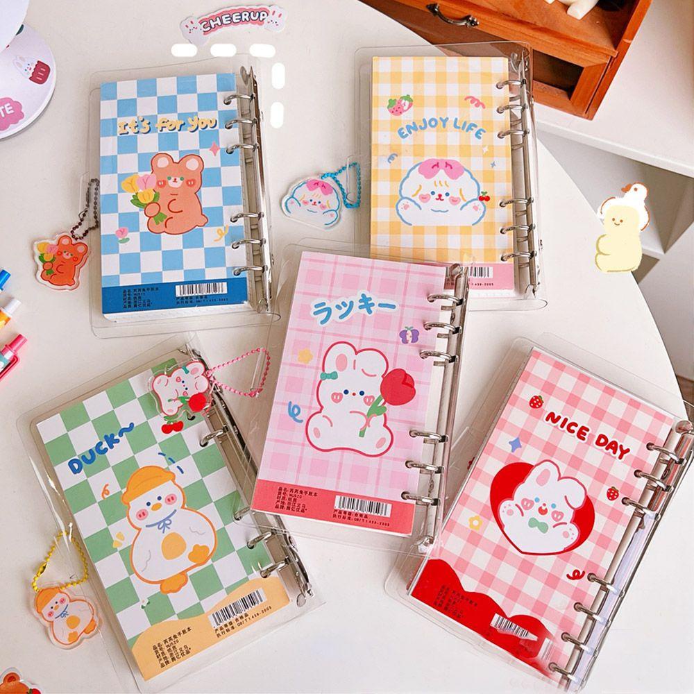 Top Binder Notebook Portable A6 Halaman Dalam Stationery Diary Buku Tangan Akun Diary