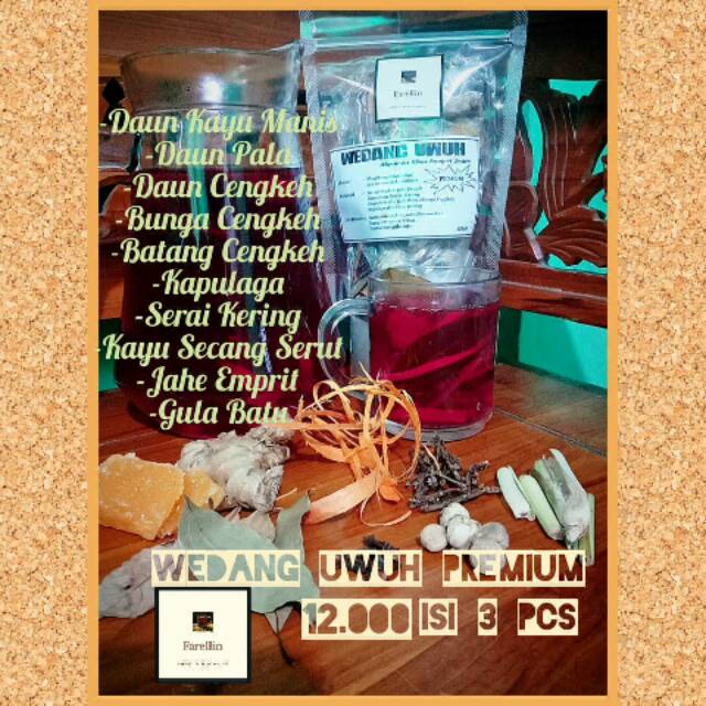 

Wedang uwuh kaya rempah isi 3 pcs