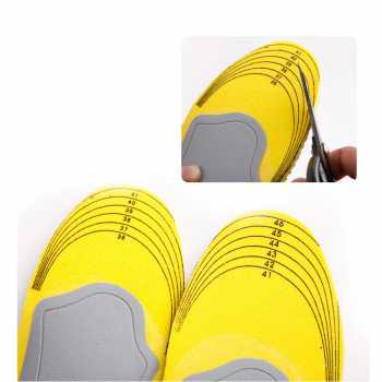 Sol Sepatu 3D Premium Orthotics Flat Foot / Alas Sol Sepatu 3D Nyaman Murah Sol Dalam Sepatu Olahraga / Pelindung Kaki Sepatu Pria Wanita Alas Kaki Sepatu Premium Orthotics Flat Foot / Insole Sepatu Sneaker Olahraga Cowok Cewek Empuk Tebal / Sol Sepatu 3D