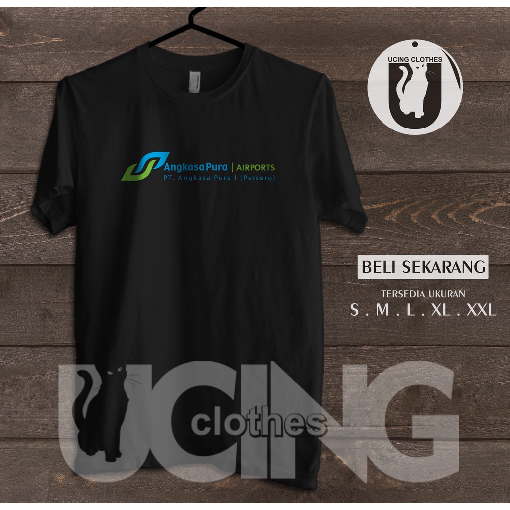 Kaos Baju Angkasa Pura Airports Logo Kaos Perusahaan