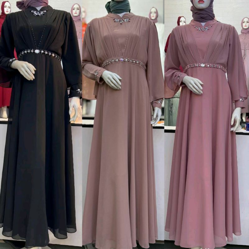 gaun terbaru 2022 gaun kondangan-gaun lamaran-gaun pengantin-gaun muslim-wedding dress-dress muslim-dress kondangan- gamis muslim-gamis pengajian-gamis terbaru-terlaris