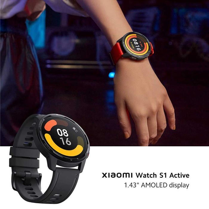 XIAOMI WATCH S1 ACTIVE SMART WATCH AMOLED DISPLAY - GARANSI RESMI