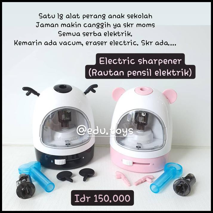 

Best Sale Rautan Electrik, Serutan Pencil Electrik - Hitam