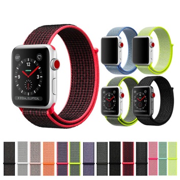 ✅TERMURAH-Strap Apple Watch Sport Loop Strap - Nylon Wooven - Size 38 40 41 42 44 45