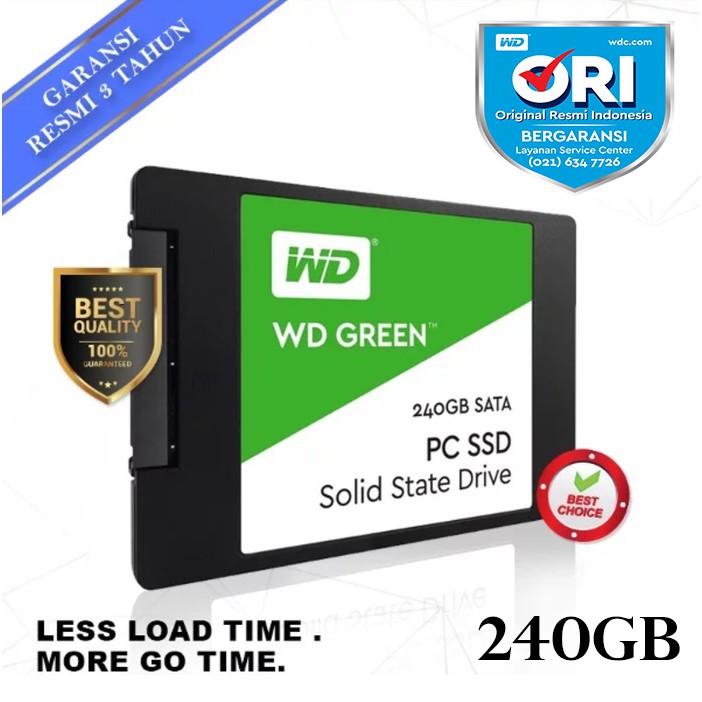 SSD WD Green 240GB - SSD 240GB SATA 2.5&quot;