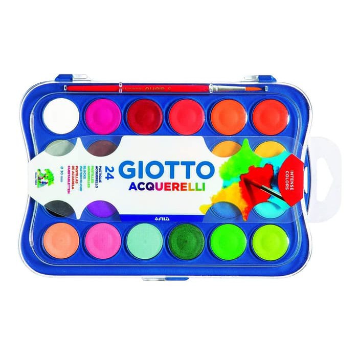  Giotto  Acquerelli Watercolor Set 24 Giotto  Watercolor 