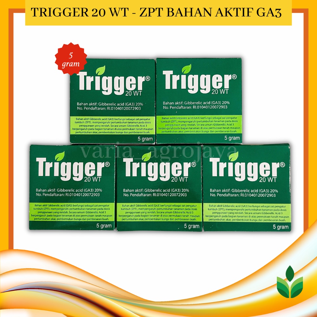 ZPT Trigger 20 WT Bahan Aktif GA3