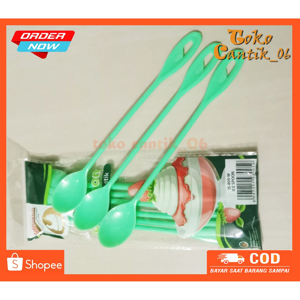 SENDOK ES PLASTIK/SENDOK ES/SENDOK ES PLASTIK PANJANG/SENDOK