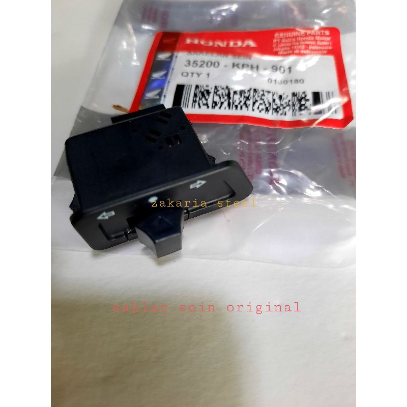 saklar sein, tombol riting beat karbu, vario karbu, supra, karisma ORIGINAL KPH 901