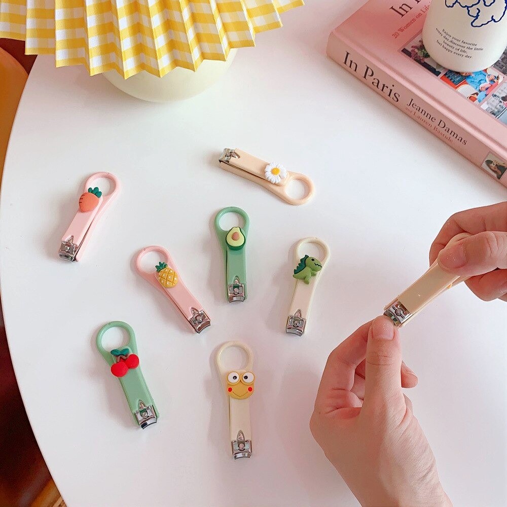 GUNTING KUKU KARAKTER MOTIF LUCU NAIL CLIPPER MINI ANAK DEWASA TAJAM ALAT PEMOTONG KUKU WARNA WARNI MURAH AESTHETIC