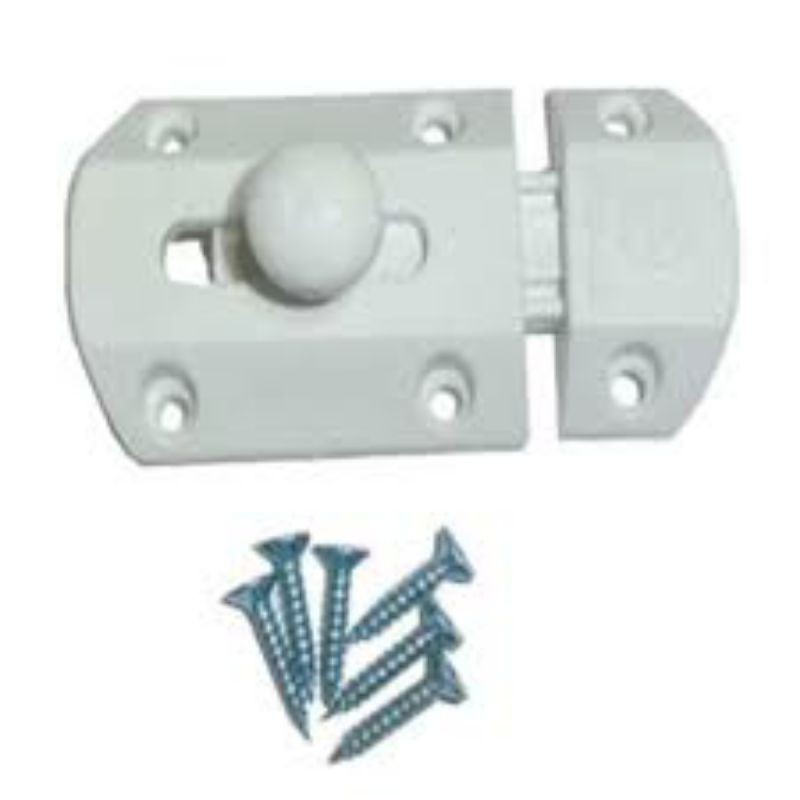 Grendel pvc#grendel pintu kamar mandi