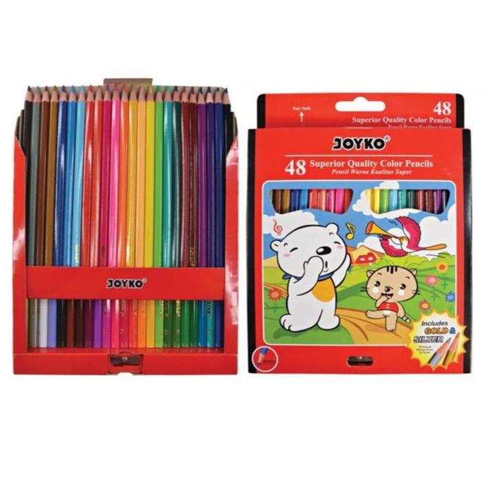 

Pensil Warna Joyko CP-48PB Panjang / 48 Warna