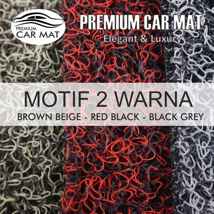 Karpet Lantai Mie / Karpet Mobil Motor Mie Meteran Motif 2 Warna