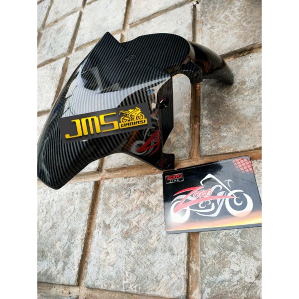 spakboard carbon depan honda adv 150 zoro