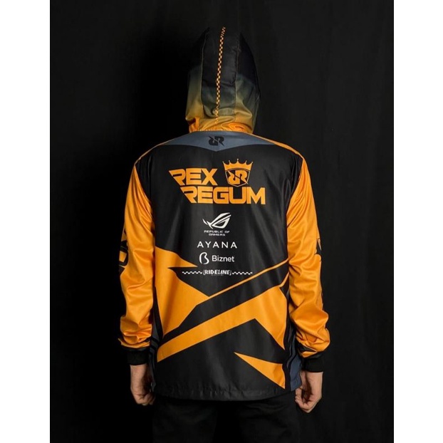 JAKET GAMING RRQ NOT HOODIE EVOS