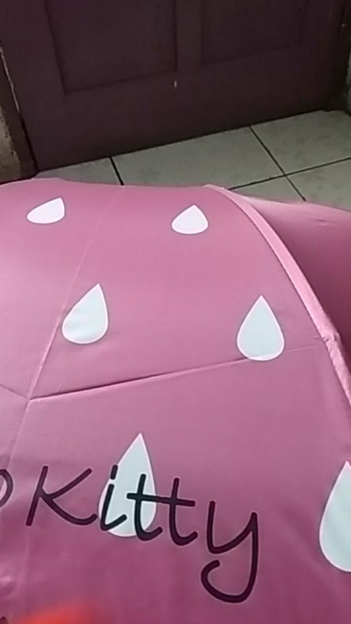 Payung Lipat Motif Hello Kitty Nf-417