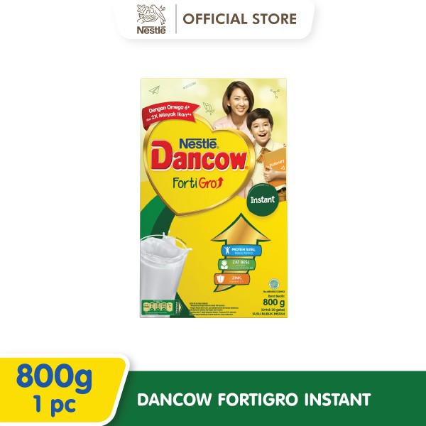 

NESTLE DANCOW Fortigro Susu Bubuk Instan Usia Sekolah Box 800g
