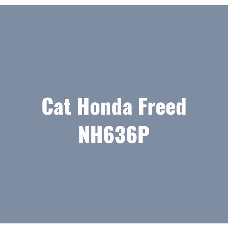 Cat Honda Freed Putih NH636P (Hanya cat DASARAN)