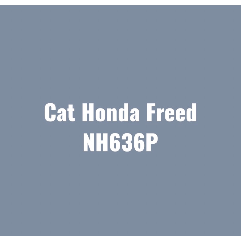 Cat Honda Freed Putih NH636P (Hanya cat DASARAN)