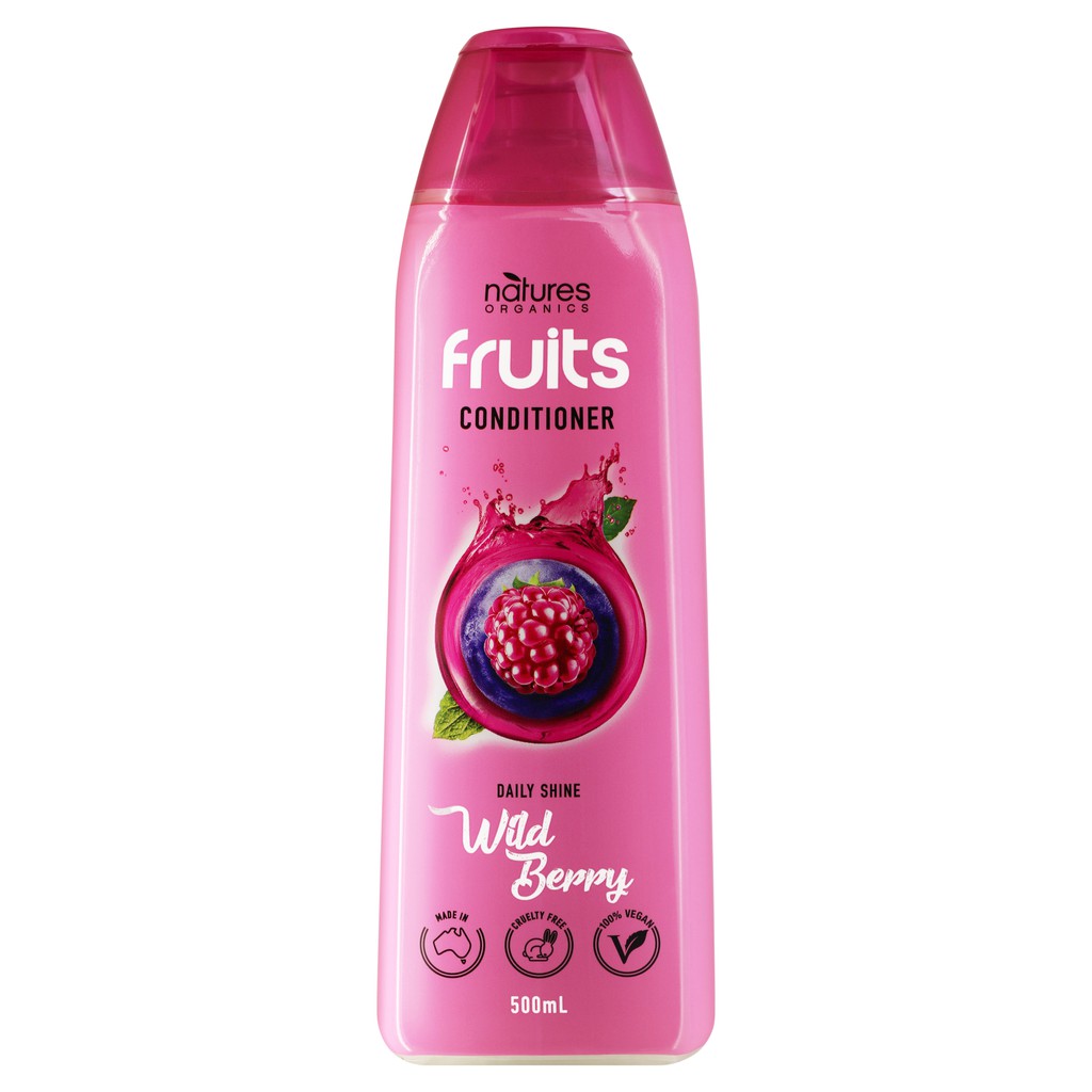 Natures Organics Fruits Conditioner Wild Berry 500 ml