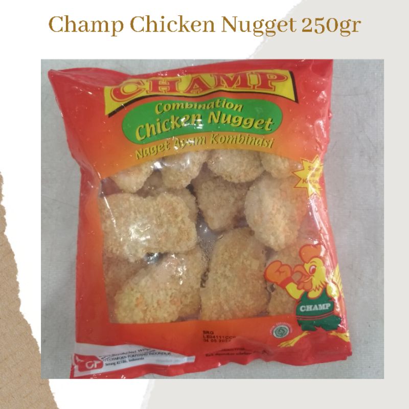 

Champ chicken nugget 250gr