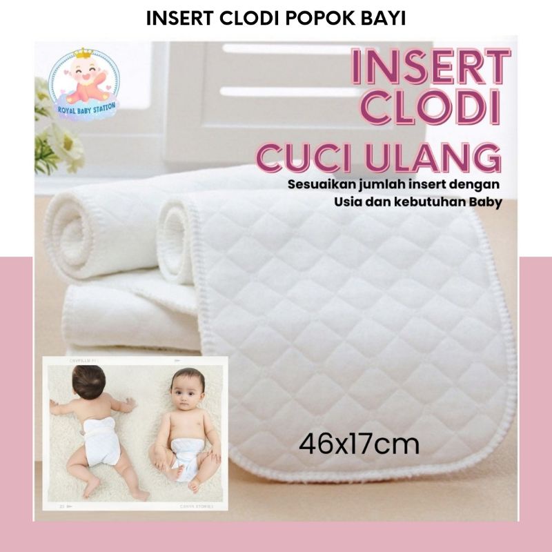 PROMO insert Popok Clodi Celana Bayi 4 layer Bisa Dicuci