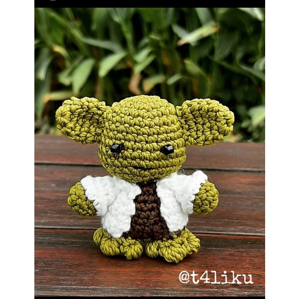 Boneka Rajut Amigurumi Bahan Benang Katun Bali  Baby Zoya