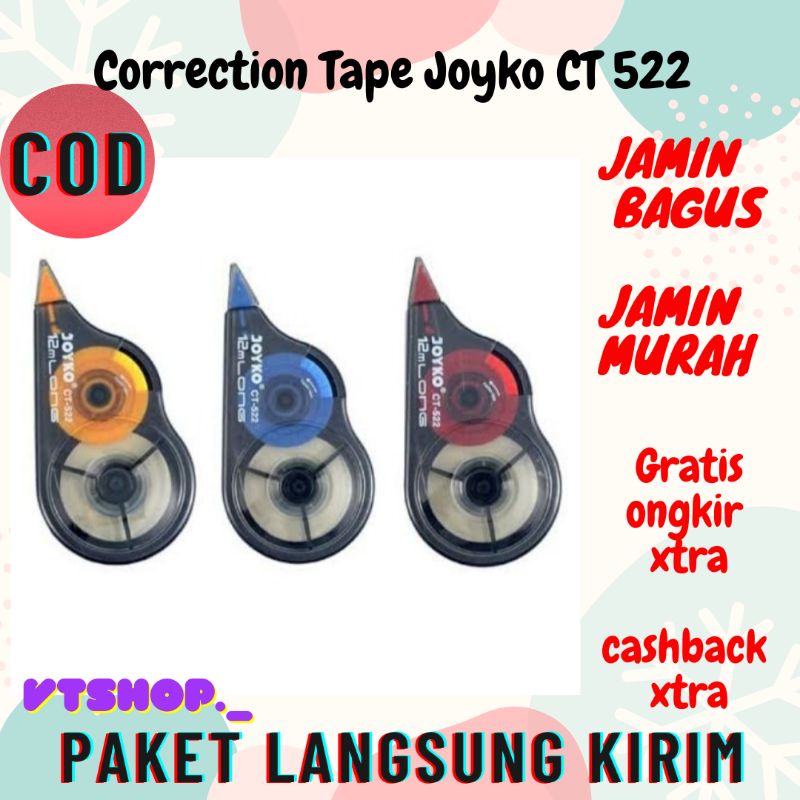

V77 - correction tape joyko CT 522 12m