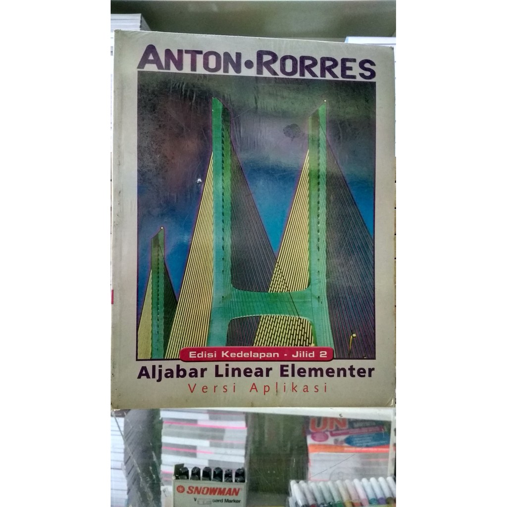 

BEST SELLER ORIGINAL ALJABAR LINEAR ELEMENTER EDISI 8 JILID 2 ERLANGGA