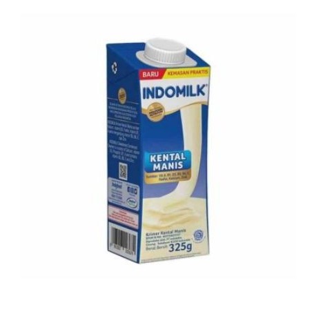 INDOMILK Tetrapack Kental Manis Putih 325g