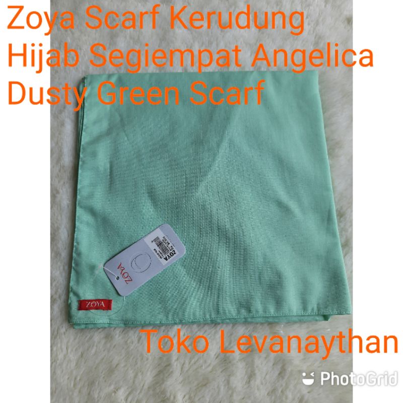 Zoya Angelica Scarf (ready dusty green)