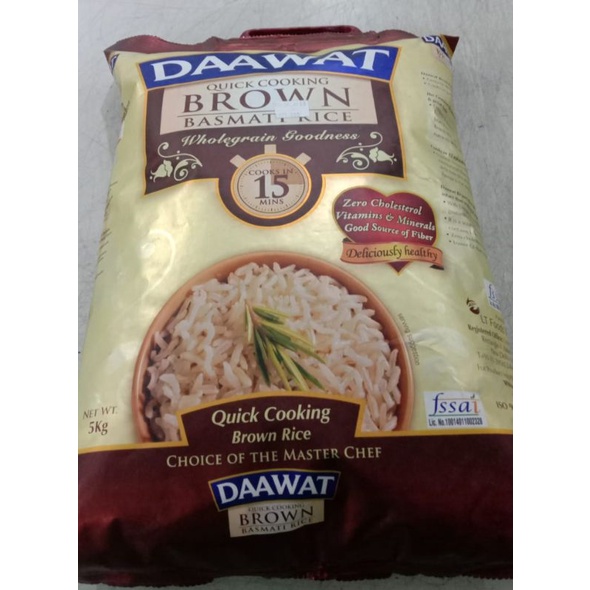 Beras Basmati Daawat Brown Basmati Rice 5kg