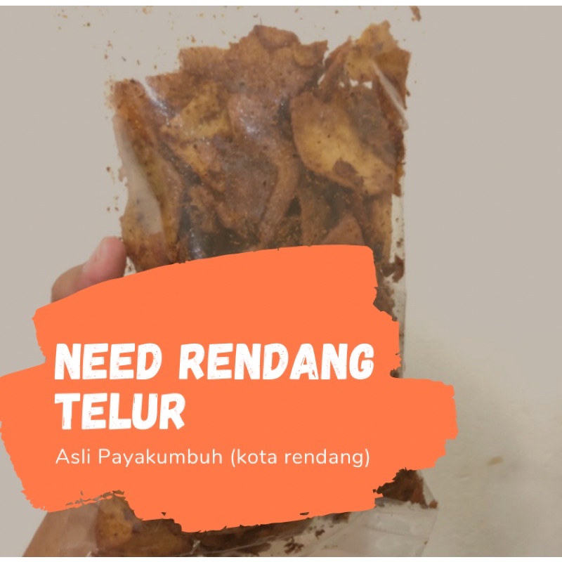 

Rendang telor asli Payakumbuh