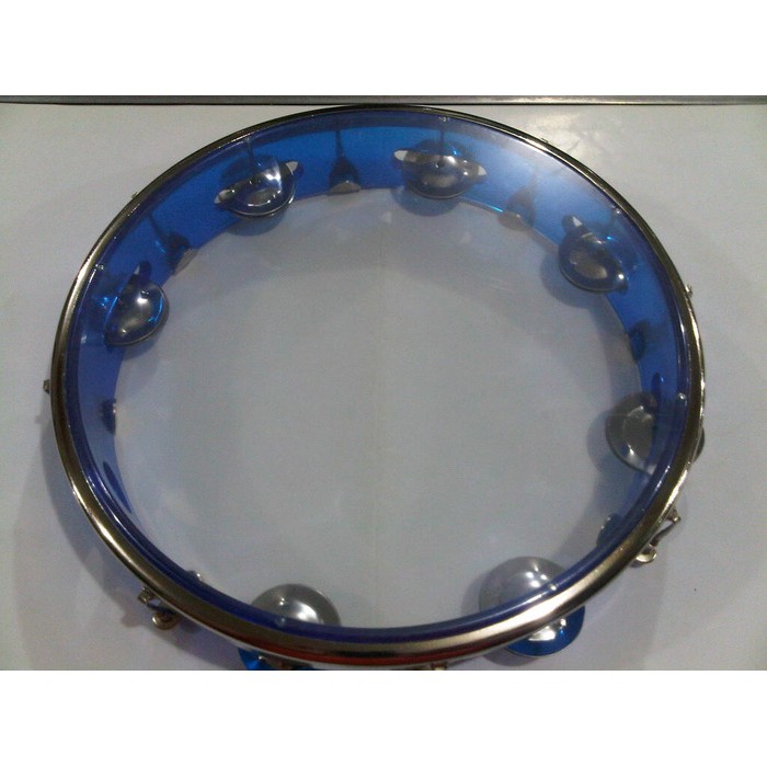 Tamborine Tamborin Single Trans Head