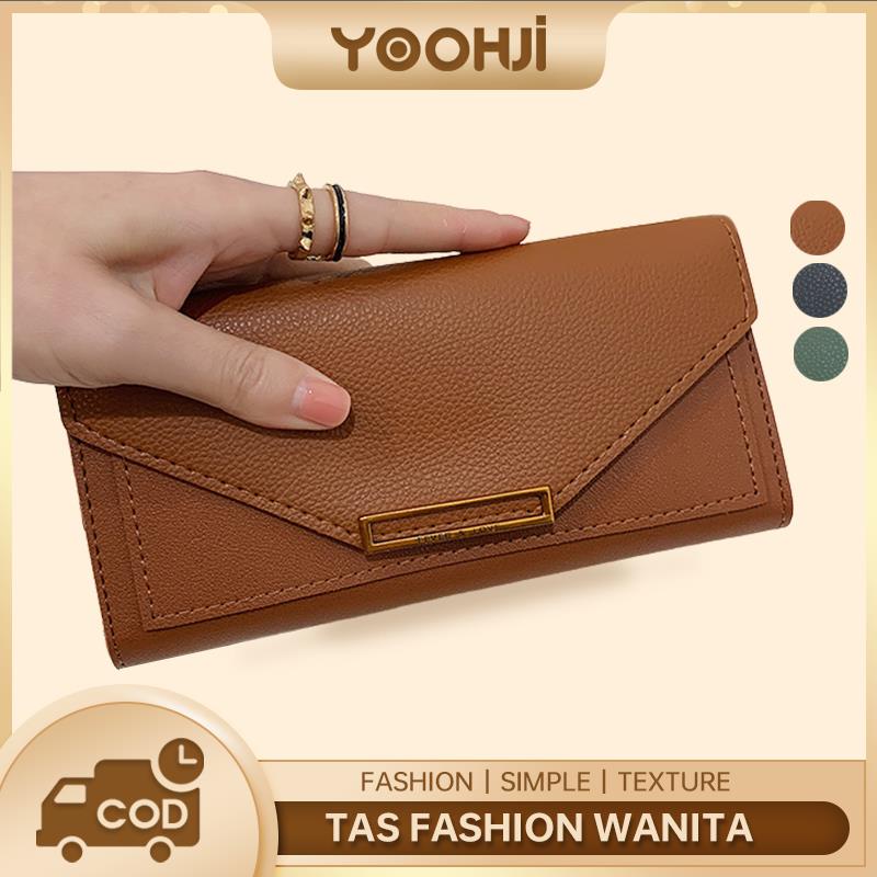 Yoohui BB021 Dompet Wanita Cewek Dompet Panjang Wanita Premium Wallet Dompet Wanita Bag Panjang Lipa