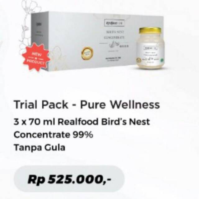 

Birdnest trial pack pure wellnes