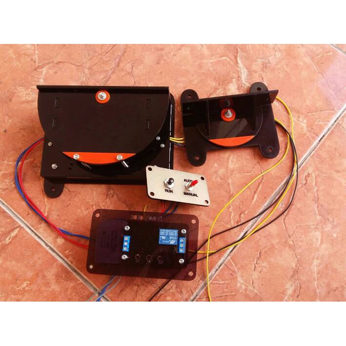 Aktuator Pemutar Rak Mesin Tetas Otomatis, + Timer + Engsel Putar