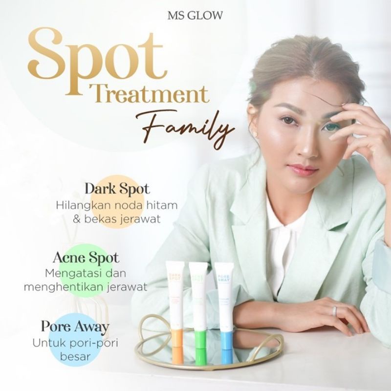 PROMO SPOT TREATMENT MSGLOW DARK SPOT PORE AWAY ACNE SPOT