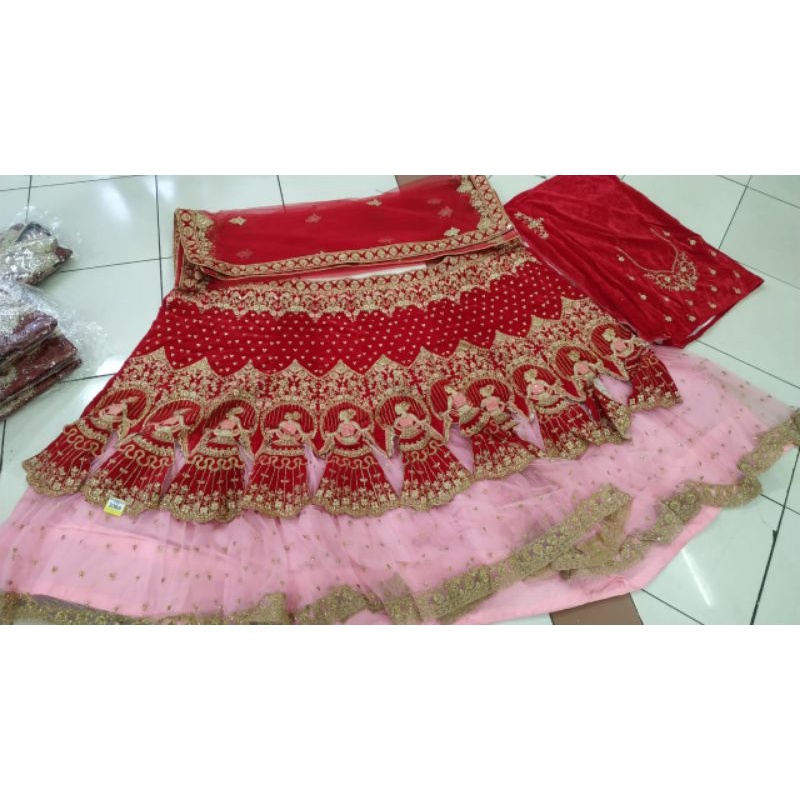 Lehenga BONEKA India baju India Bridal Wedding MUA