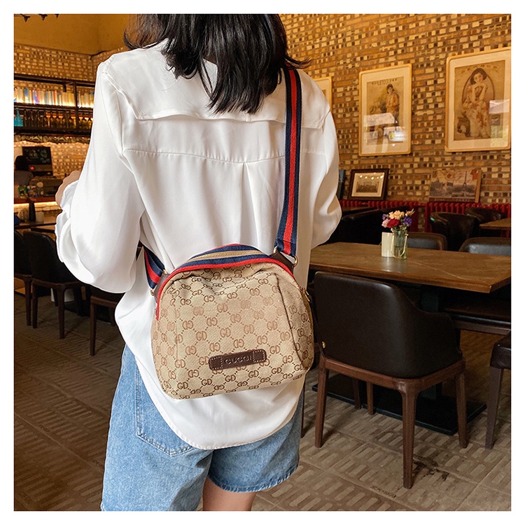 Satu7an T278 Tas Selempang Wanita Mini Korea Fashion Style Kasual Motif Tas Cewek Import Sling Bag Women Kanvas