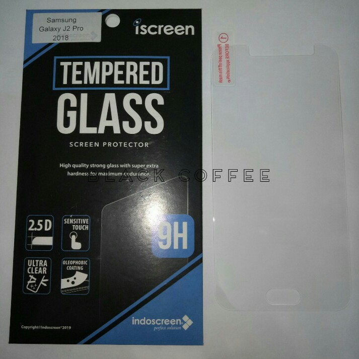 Tempered glass samsung J2 pro 2018 tempered glass iScreen bening