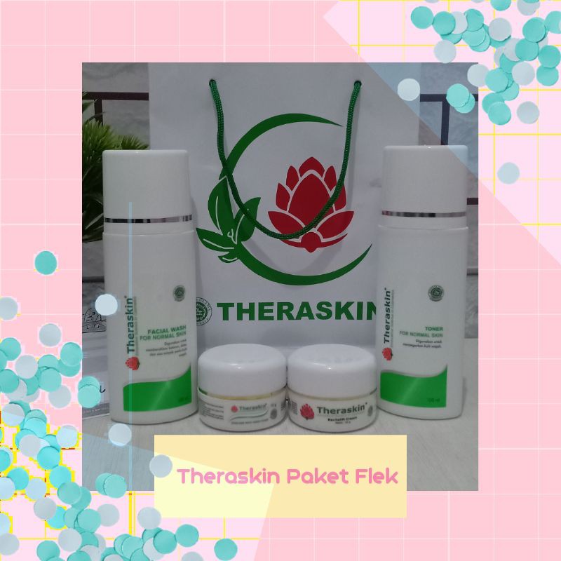 Theraskin Paket Flek Skin Original Untuk Menyamarkan Noda Hitam