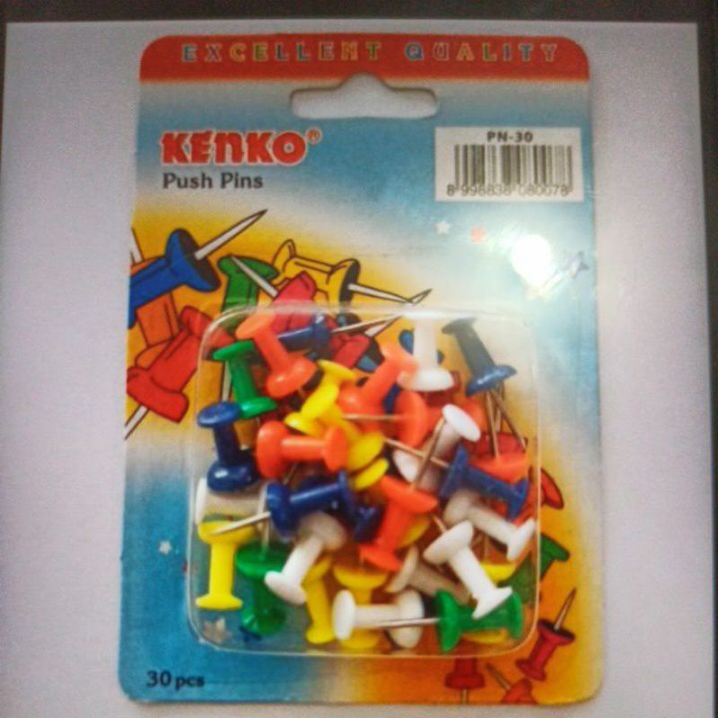

Push Pins Warna isi 30