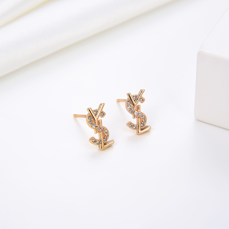 anting titanium wanita emas muda anti karat dewasa tusuk korea asli panjang dan luntur korea style selamanya dewasa 46e