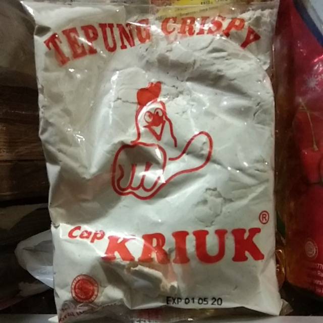 

Tepung crispy cap kriuk jempol ukuran 150 gr